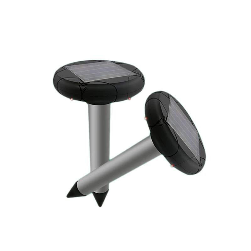 

2 Pcs Solar Mole Repellent, Sonic Waterproof Upgrade Animal Repellent , Get Rid Of Rodents In The Outdoor Lawn Garden