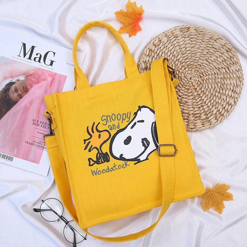 

Printed Shoulder Canvas Bag 2019 New Style Cartoon Printed Fashion Canvas Bag Women's Shoulder Bag/ Hand Bag a Generation of Fat