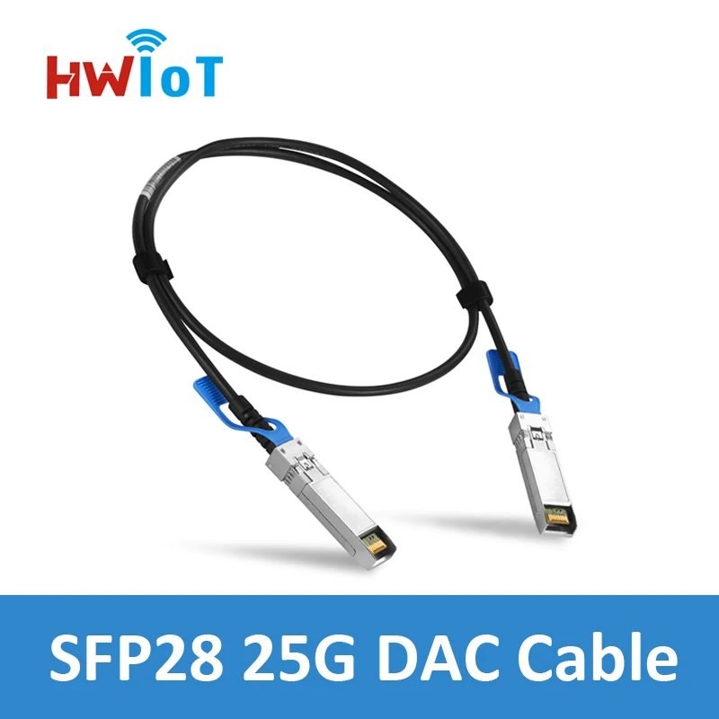 25G Passive Copper Direct Attach Cable 0.5m to 5m DAC CableTwinax Cable Compatible Mellanox Cisco Huawei Etc 10g sfp dac cable twinax cable sfp to sfp direct attach copper 1 3 5 7m compatible for mikrotik mellanox cisco ethernetswitch