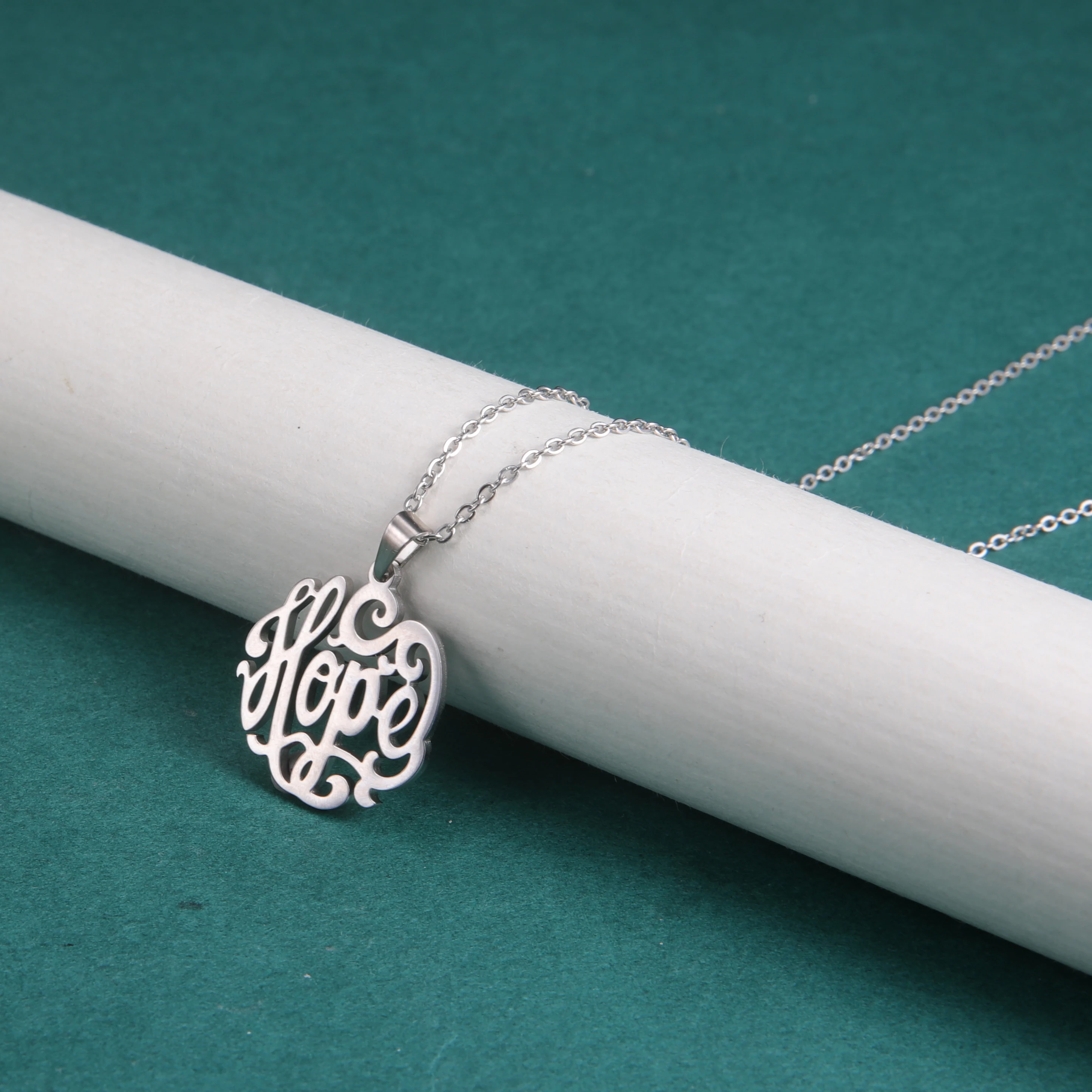 Pendentif En Argent Massif Avec Pierre Bleue - Bijou Argent - Occasion