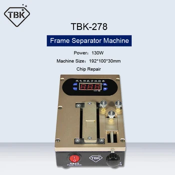 

TBK LCD Screen Bezel Dismantle Frame Separator Machine Middle Frame Dismantle Separation CPU Chip Preheater Glue Removing Repair