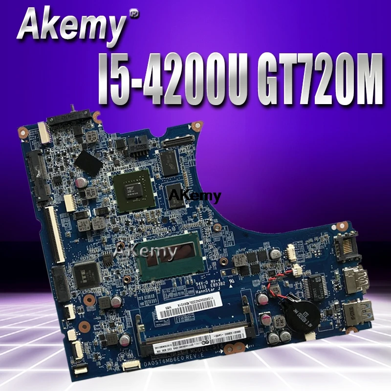 DA0ST6MB6E0 материнская плата для ноутбука lenovo Flex-14 оригинальная материнская плата I5-4200U GT720M
