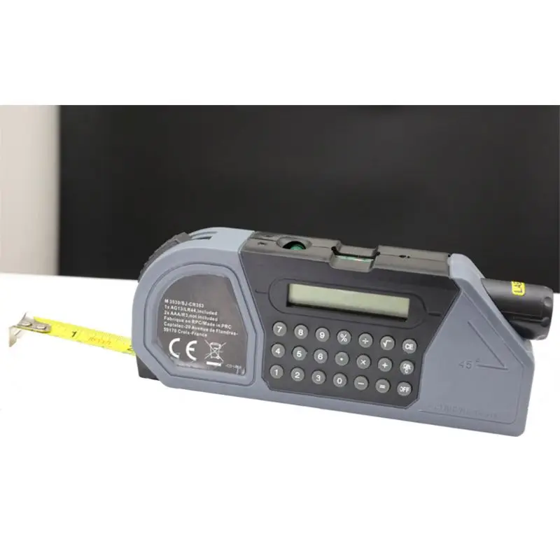

Multifunctional Tape Messure Level Instrument Measuring Tool with Calculator