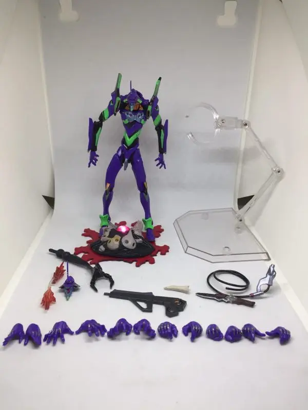 Kaiyodo shan kou shi Век Evangelion Eva Evolution Ev-001 EVANGELION мобильный гаражный комплект