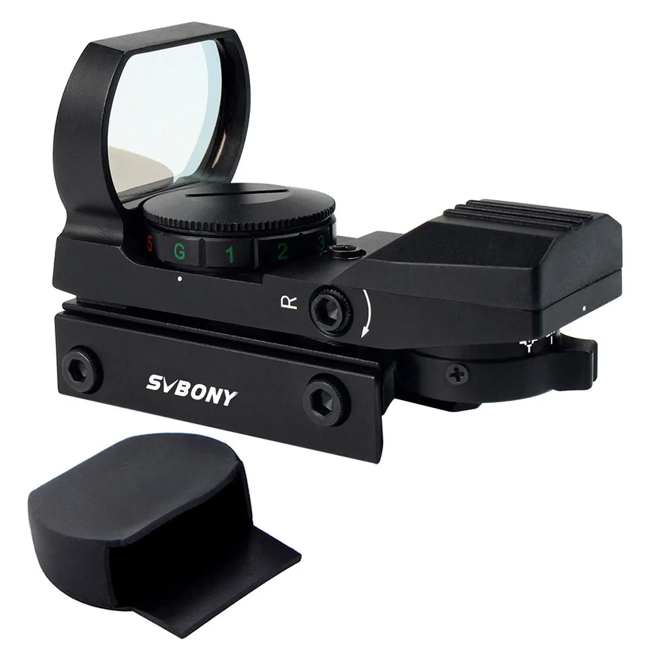 SVBONY 20 мм Rail Riflescope охотничий страйкбол оптика область голографический красный точка зрения Refle x 4 сетка тактические аксессуары F9128