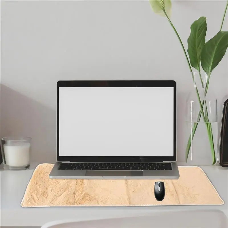 

1Pc Practical Winter Warm Pad Warm Mat Mouse Keyboard Cushion for Home Office