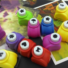 

40Pcs DIY Mini Scrapbook Hole Punch Handmade Cutter Card Craft Printing Puncher