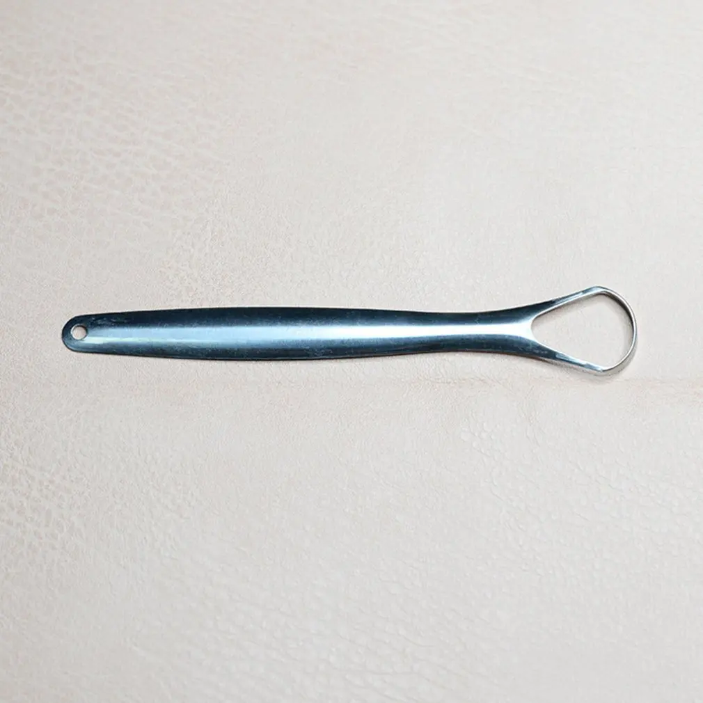 Wiper Tongue Stainless Steel Food Grade Scraping Tongue Coating Tongue Coating Cleaning In Addition To Bad 1 Wiper Tongue Stainless Steel Food Grade Scraping Tongue Coating Tongue Coating Cleaning In Addition To Bad 5