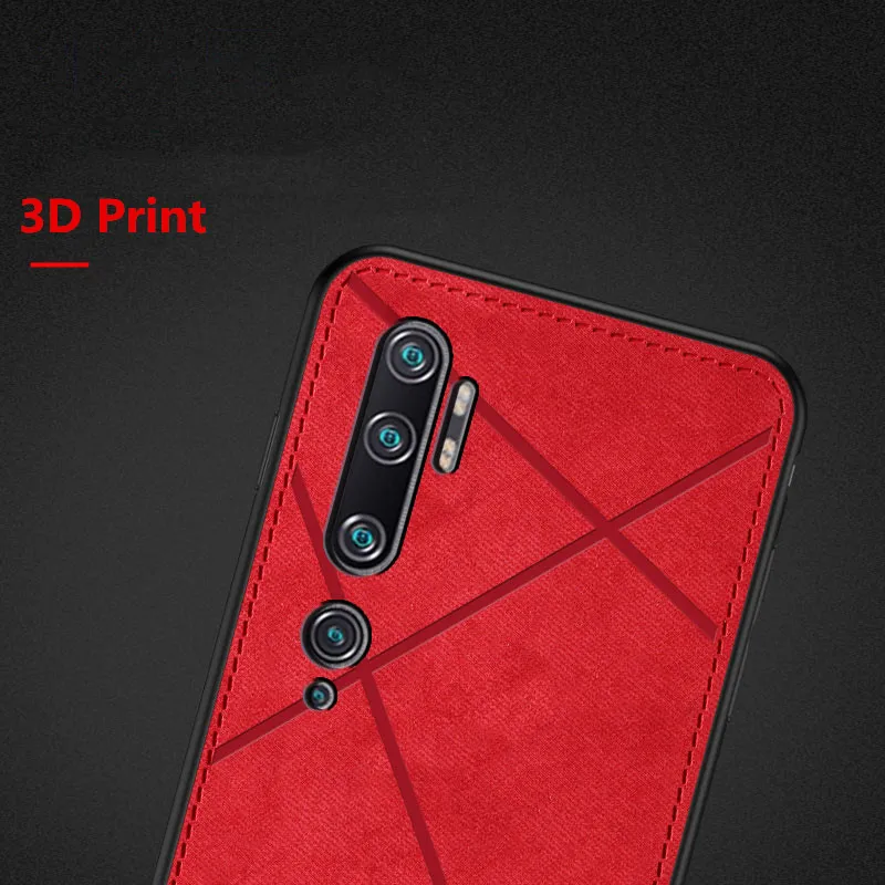 MOFi для Xiaomi mi Note 10 чехол Чехол xio mi cc9 pro задняя крышка Ткань tpu полный противоударный корпус fundas