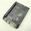 Metal Case B+M Key M.2 NGFF SSD To 2.5 SATA 6Gb/s Adapter Card With Enclosure Socket M2 NGFF Adapter W/ 5 Screw M.2 SATA Adapter ► Photo 2/6