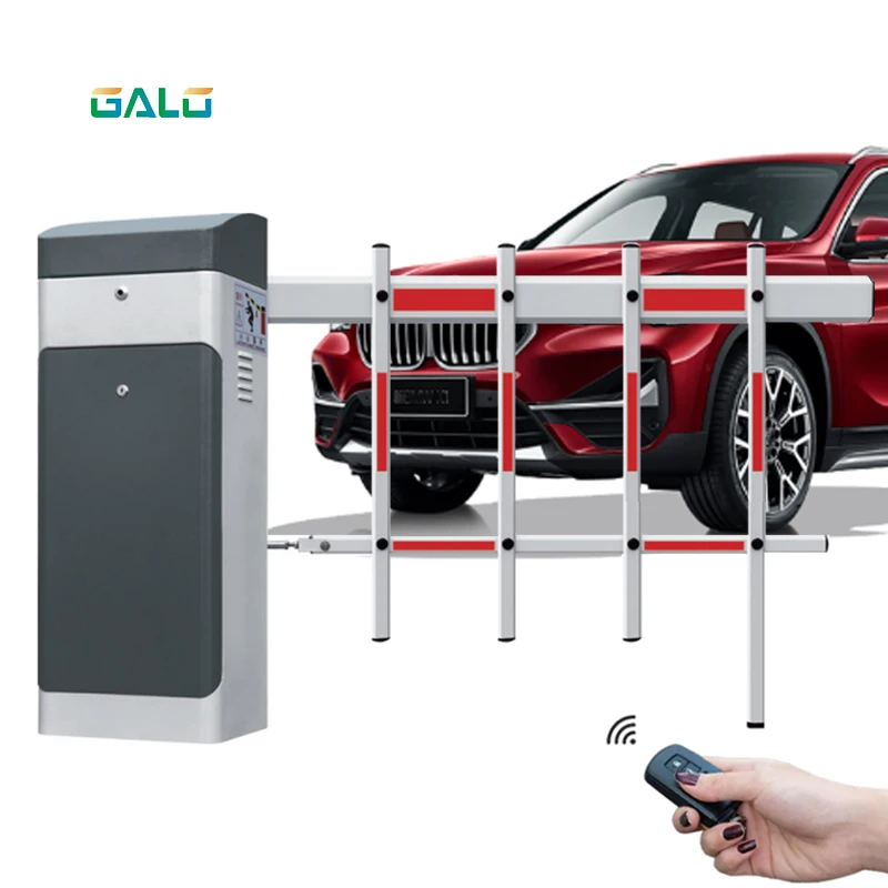 Barrier Gate Operator With Free Fence Bar Barrier Arm, Entry/exit, 18