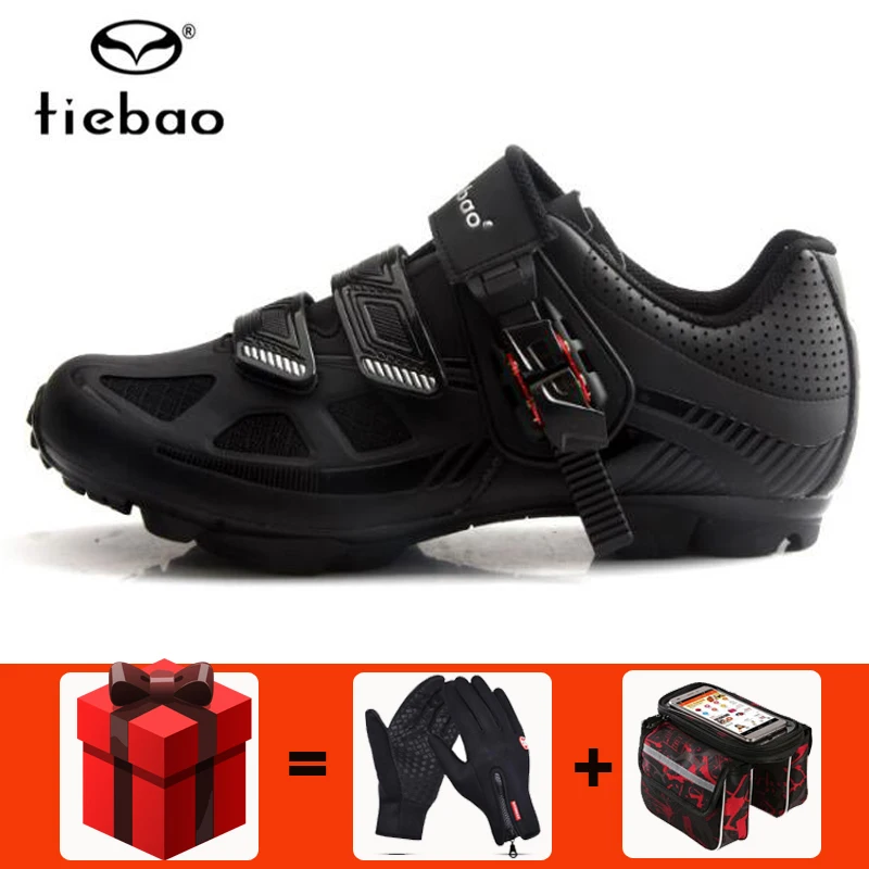 TB35-B1652-1 Tiebao Мужская обувь для велоспорта sapatilha ciclismo mtb chaussure vtt, кроссовки для горного велосипеда, гоночного велосипеда, Уличная обувь суперзвезды - Цвет: TB35-B1652-1