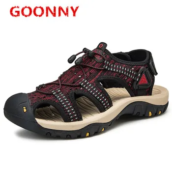 

Men Sandals New Summer Fashion Sandals Slippers Breathable Male Shoes Beach Sandals Man Fashion Outdoor Casual Shoes Big Size