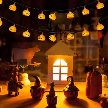 

New Pumpkin Lights Halloween Decoration Lights LED Lantern DIY Halloween Decoration For Home Party Supplies Drop Shipping