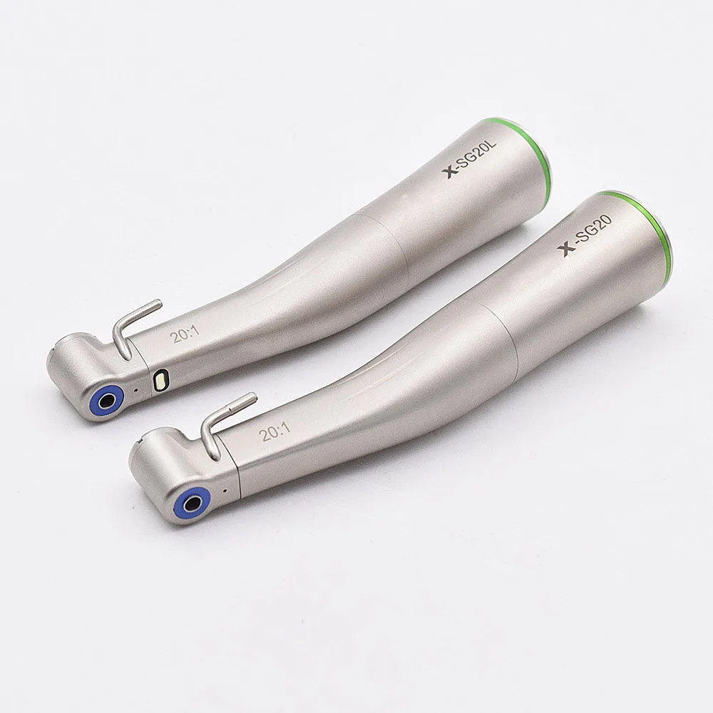 NSK Style Dental Low Speed Handpiece - 1:1 / 1:4.2 / 1:5 Contra Angle, Fiber Optic LED, Autochuck, For Lab Or Clinic