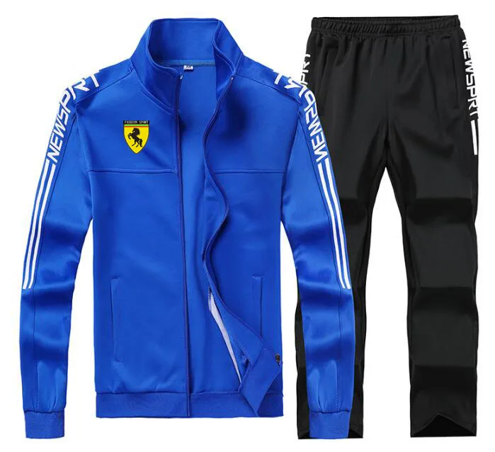 Men's Zipper Gym TrackSuit Sport Jacket Suit Set Trousers Jogging Bottom Top Sweatsuits Blazer Train track suit Men's Zipper Gym TrackSuit Sport Jacket Suit Set Trousers Jogging Bottom Top Sweatsuits Blazer Train track suit