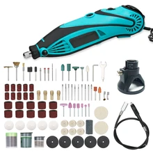 

Profession Rotary Power Tool Set Mini 180W Electric DIY Drill Pen Grinder 6 Variable Speed Polishing Engraving Artworks