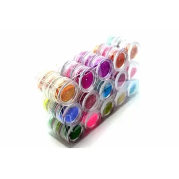 

45 Colors Resin Pigment Mica Powder Glitters Sequains Nail Art Jewelry Making