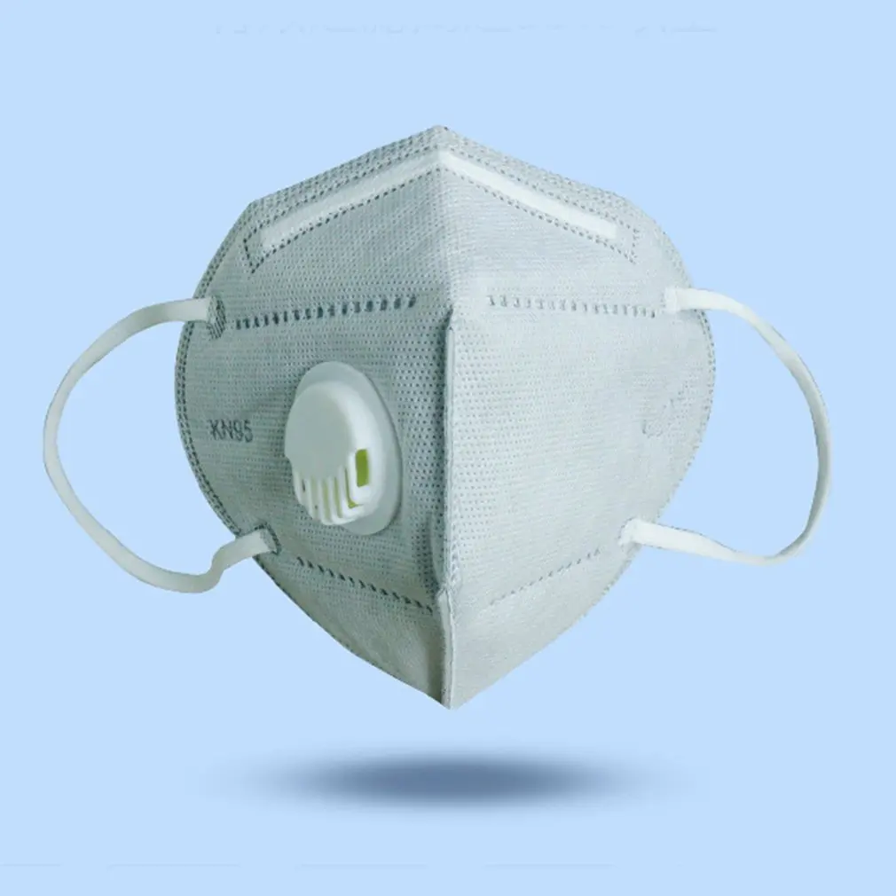 

10 Pcs Reusable KN95 Mask - Valved Face Mask N95 Protection Face Mask 95% Filtration Protective Mask Face Mask PK Ffp3 fpp3 FPP2