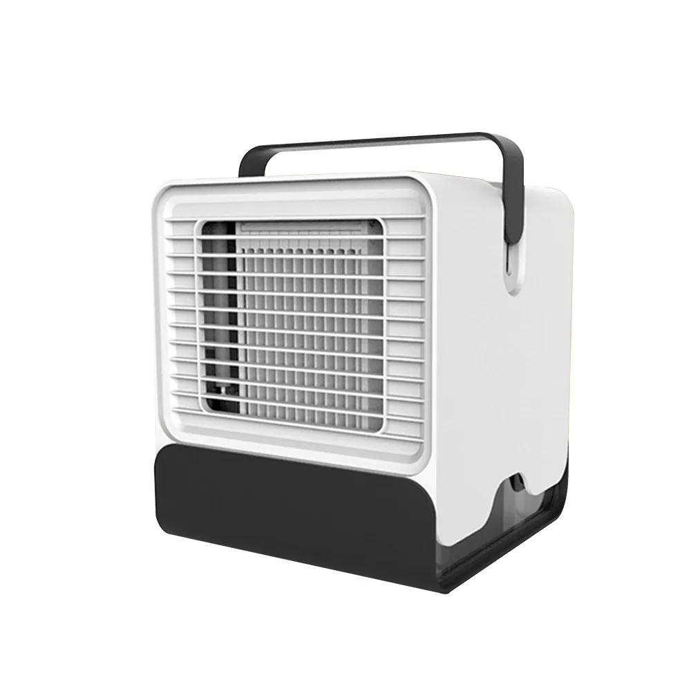 The new mini USB cooler negative ion air conditioning fan office desktop water air conditioning mini fan