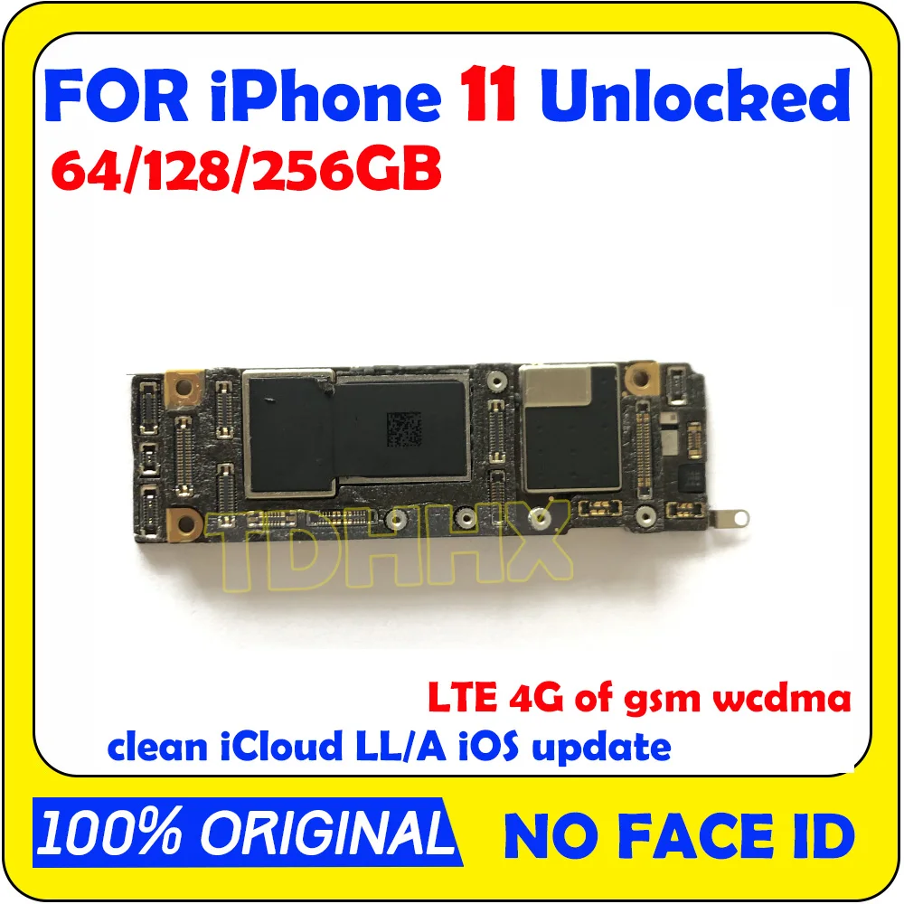 Полная протестированная плата 4G LTE GSM WCDMA Логическая для iPhone 11 Поддержка