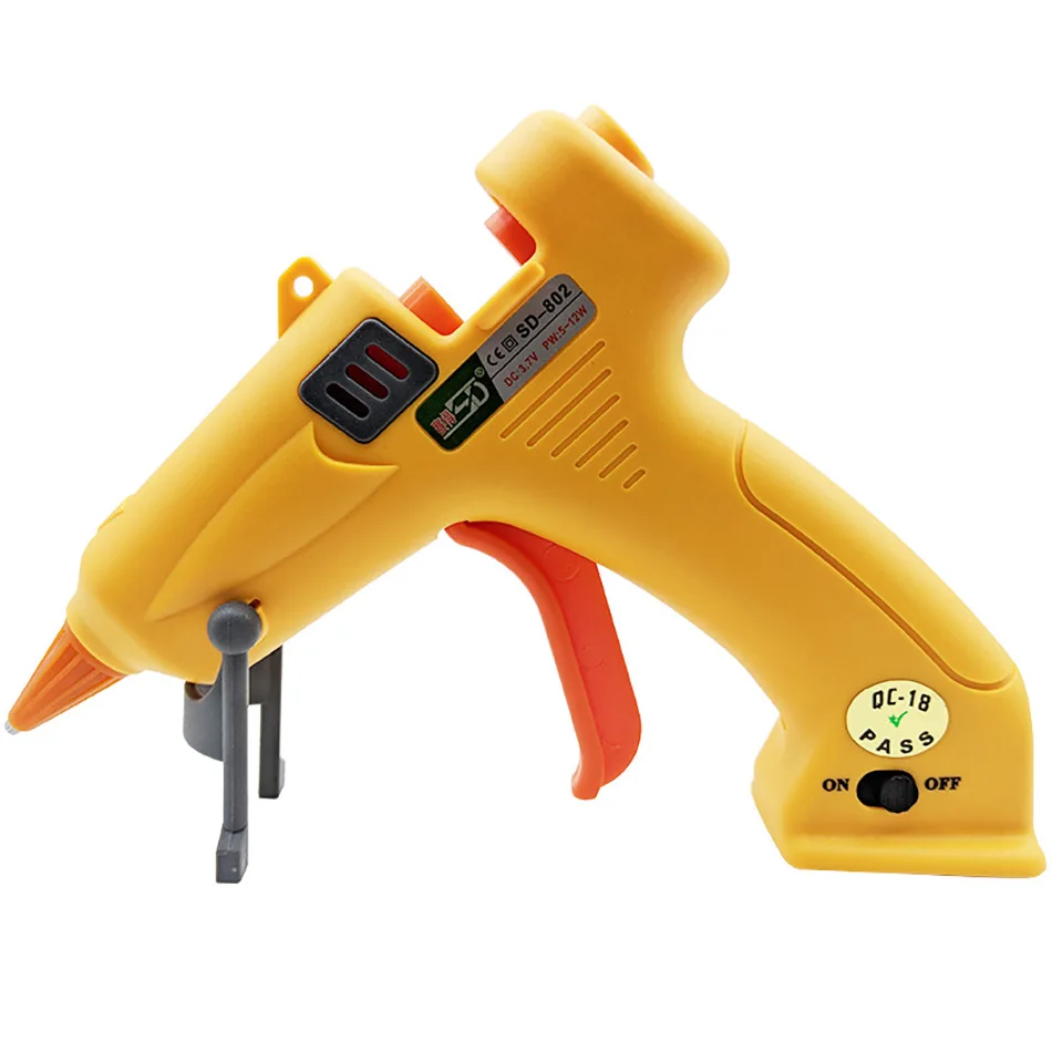 USB charging Cordless Hot Melt Glue Gun DIY Repair Hot Glue Gun hot silicone gun Mini Portable Repair thermograph hot glue Tool