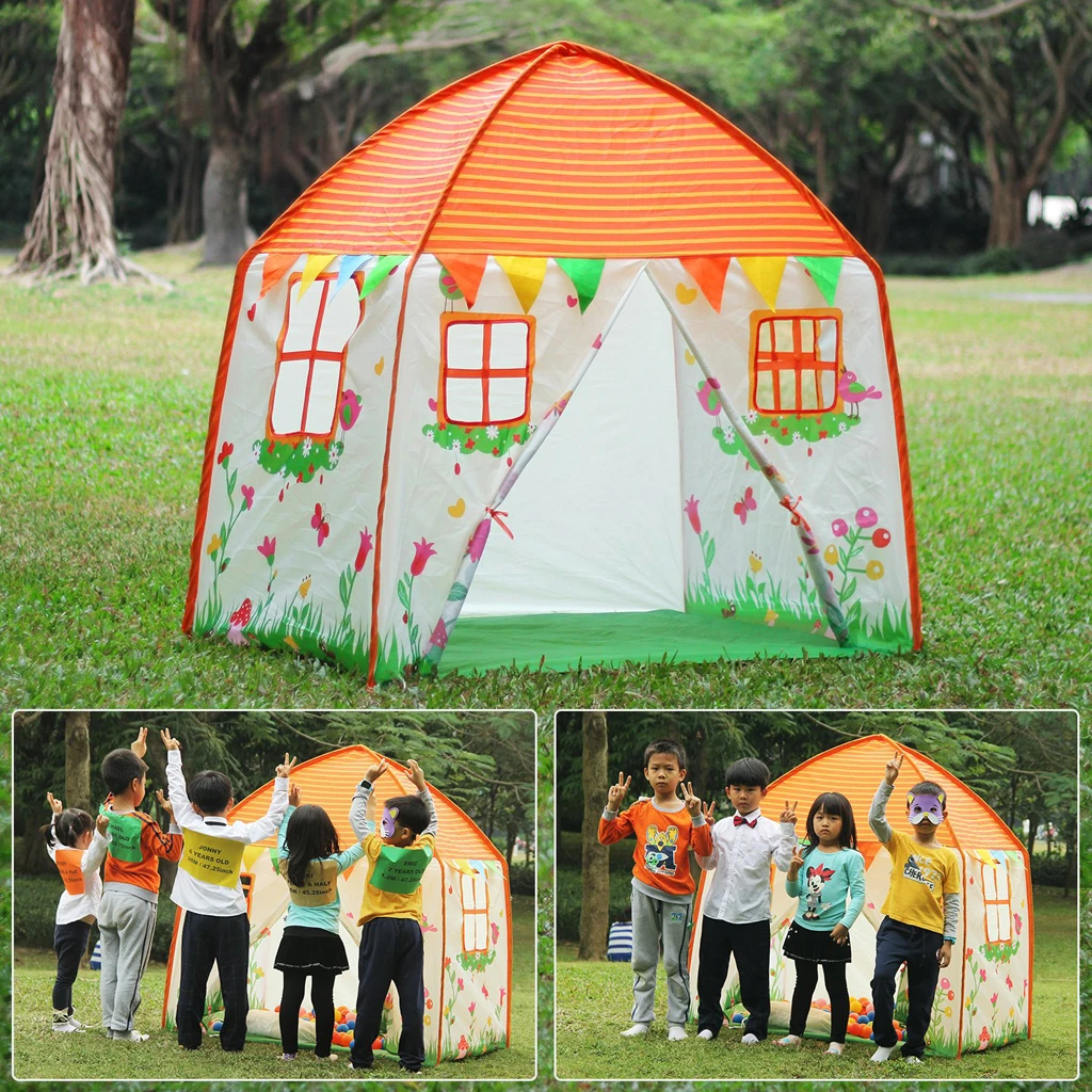 Princess Castle Play Tent, Play Tent Ball Pit for Kids Toddlers Boys Girls