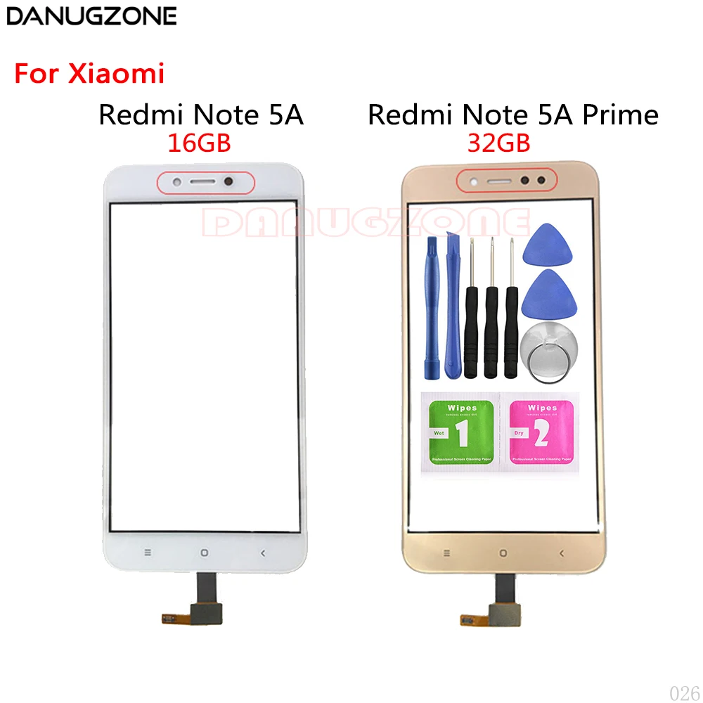Сенсорный ЖК-экран для Xiaomi Redmi NOTE 5A / Y1 Lite дигитайзер Prime | Мобильные телефоны и