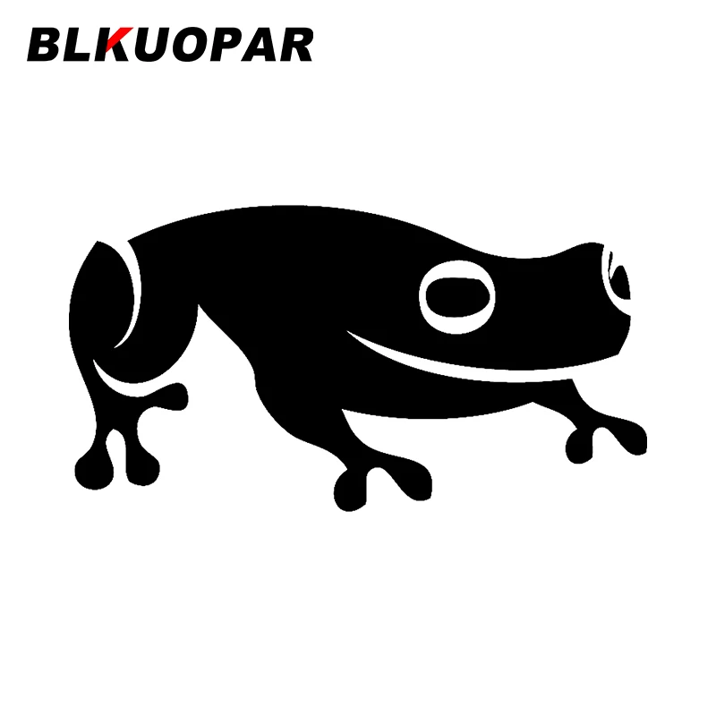 

BLKUOPAR for Frog Silhouette Car Sticker Scratch-Proof Graphics Decal Waterproof Refrigerator Bumper Surfboard Car Accessories