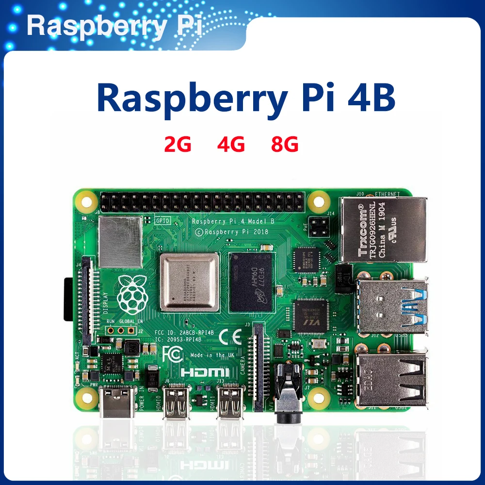 ITINIT-Raspberry Pi 4B K1, 2/4/8GB de RAM, BCM2711, cuatro núcleos, Cortex-A72, ARM, 2GB, 4GB, 8GB