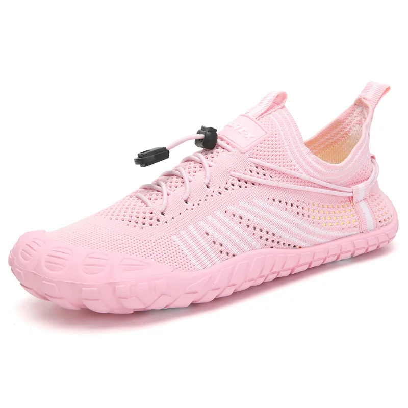 2021 Summer Upstream Shoes Women Breathable Mesh Quick Dry Water Couple Light Men Beach Sandals Diving Swimming | Спорт и