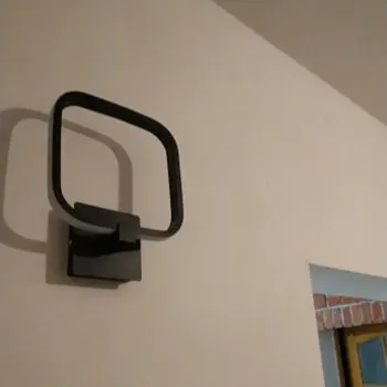 

Wall Lamp 12w Modern Sconces Wall Light For Home Living room Bedroom Bedside Light Mirror Light Wandlamp Black White Coffee Body