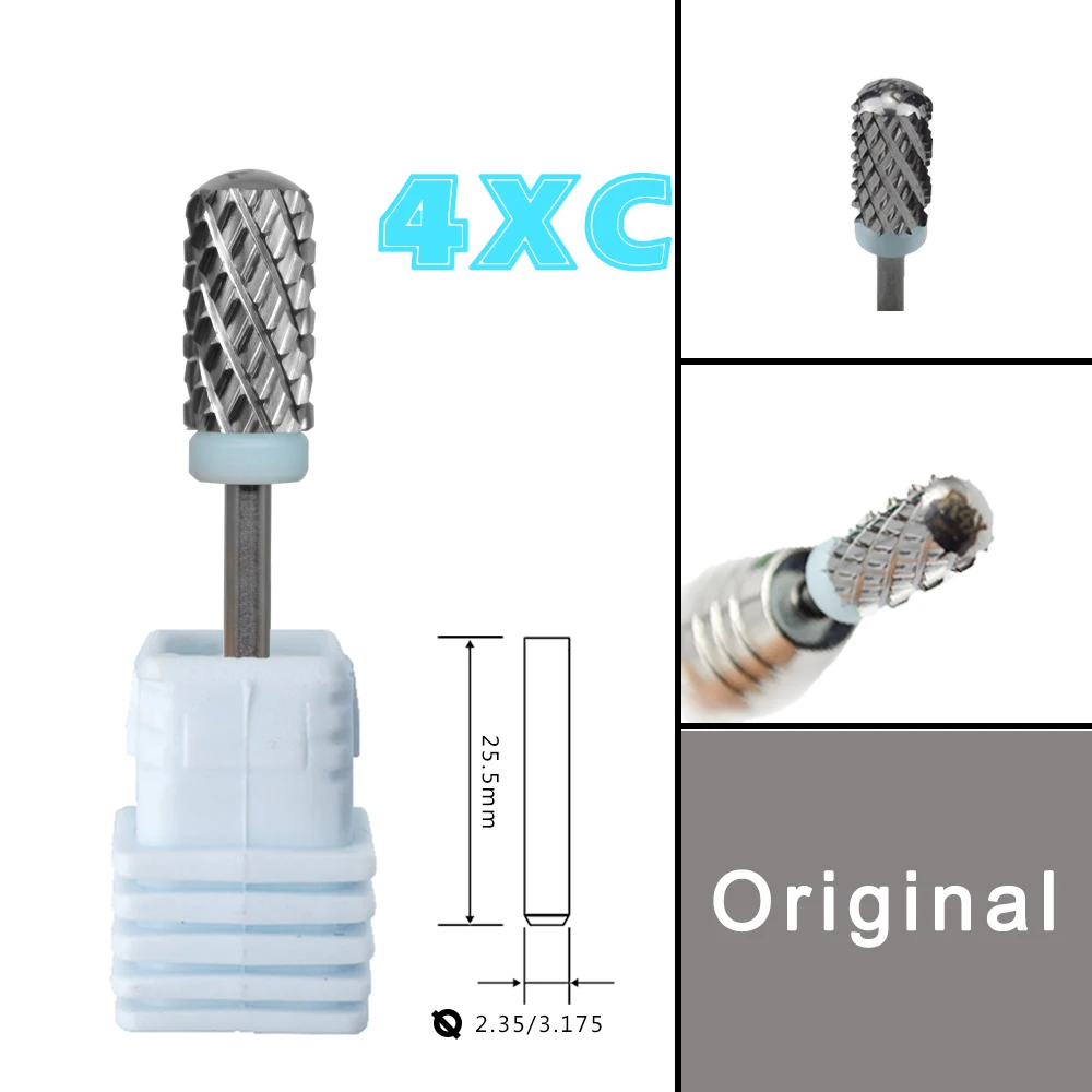 6.6 Original Large Barrel Round Smooth top Tungsten steel Carbide nail drill bits Efrat Urieli linux OEM Customized packaging 2