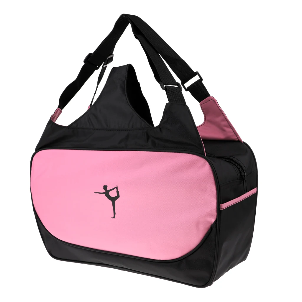 Lightweight Gym Fitness Yoga Mat Shoulder Pack Pilates Pad Bags Water-Resistant Satchel Shoulder Travel Zipper Closure Bag