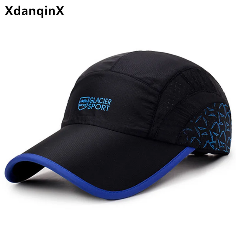

XdanqinX Summer Men's And Women's Baseball Caps Ultra-thin Breathable Mesh Cap Snapback Cap Adjustable Size Couple Sports Hat
