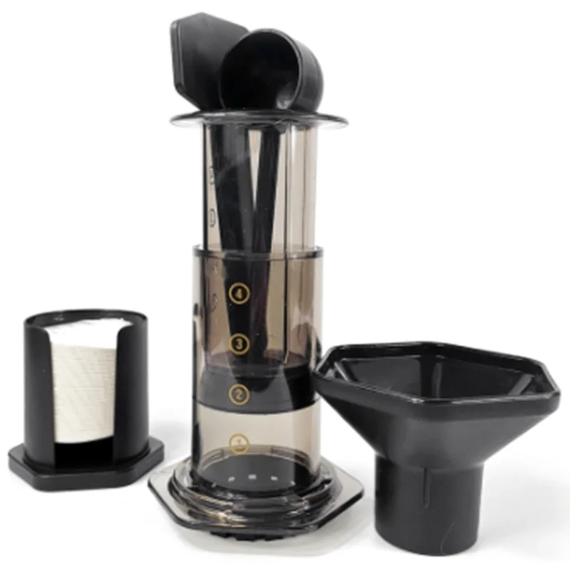 

Filter Glass Espresso Coffee Maker Portable Cafe French Press Cafe Coffee Pot for Machine