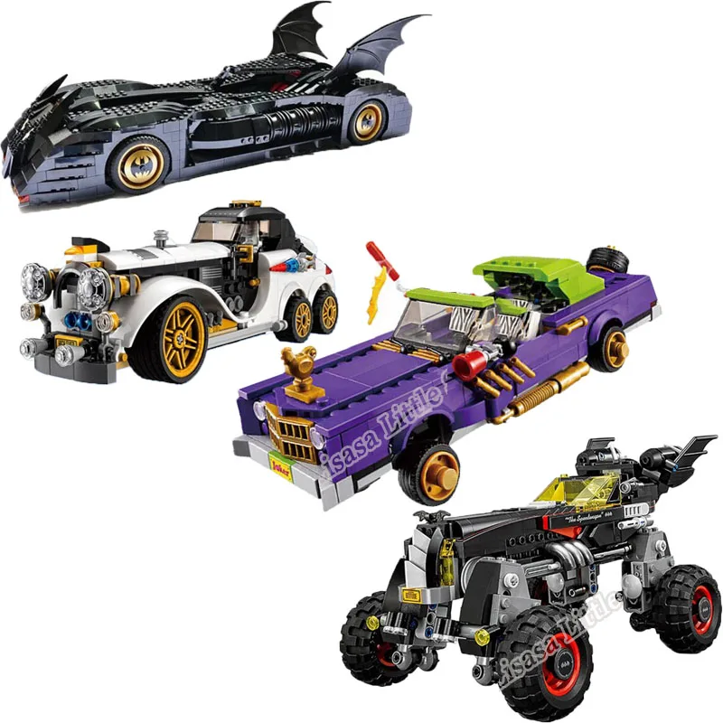 

New Batman Tumbler Movies Figures Batpod Batmobile Set Building Blocks Legoinglys Toys Technic Bricks