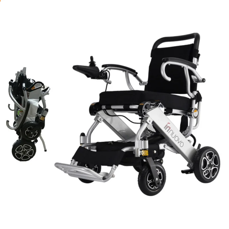 Aluminum Alloy Motorized Wheelchair Price High Quality Foldable