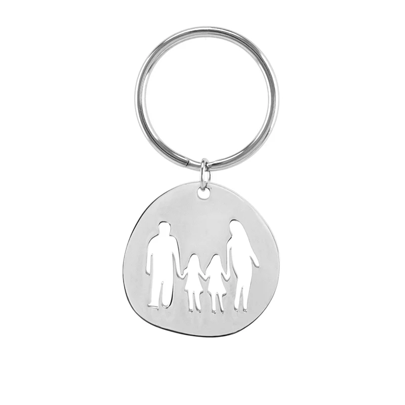 Брелок для ключей с подвесками из нержавеющей стали детей | Украшения и