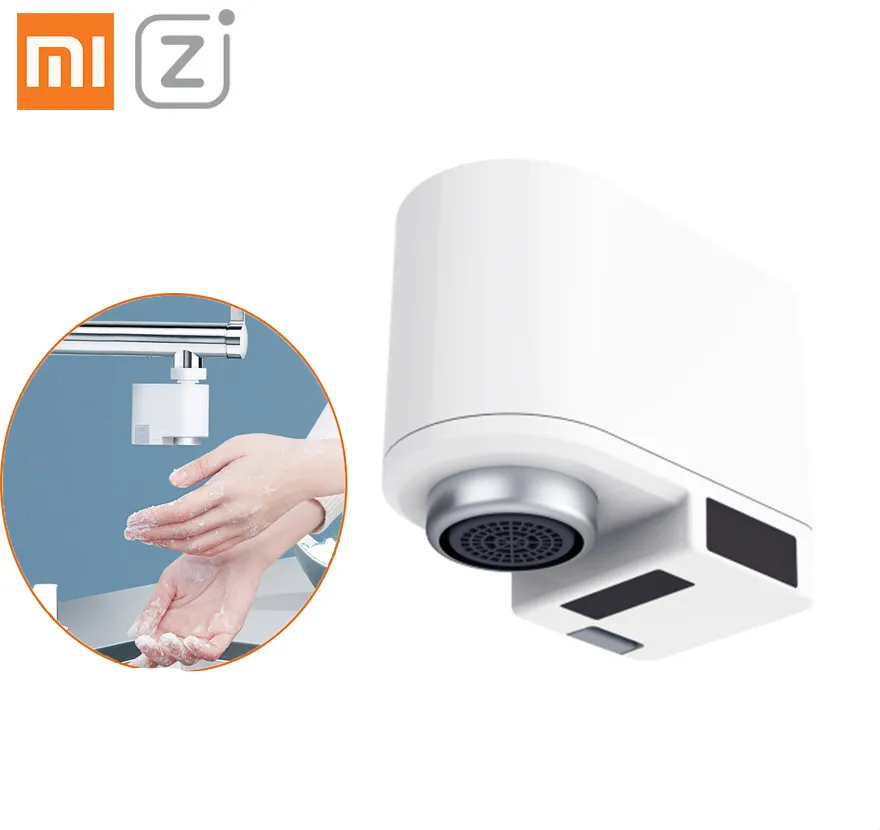 

Original Xiaomi Mijia ZAJIA Automatic Sense Infrared Induction Water Saving smart home Device For Kitchen Bathroom Sink Faucet