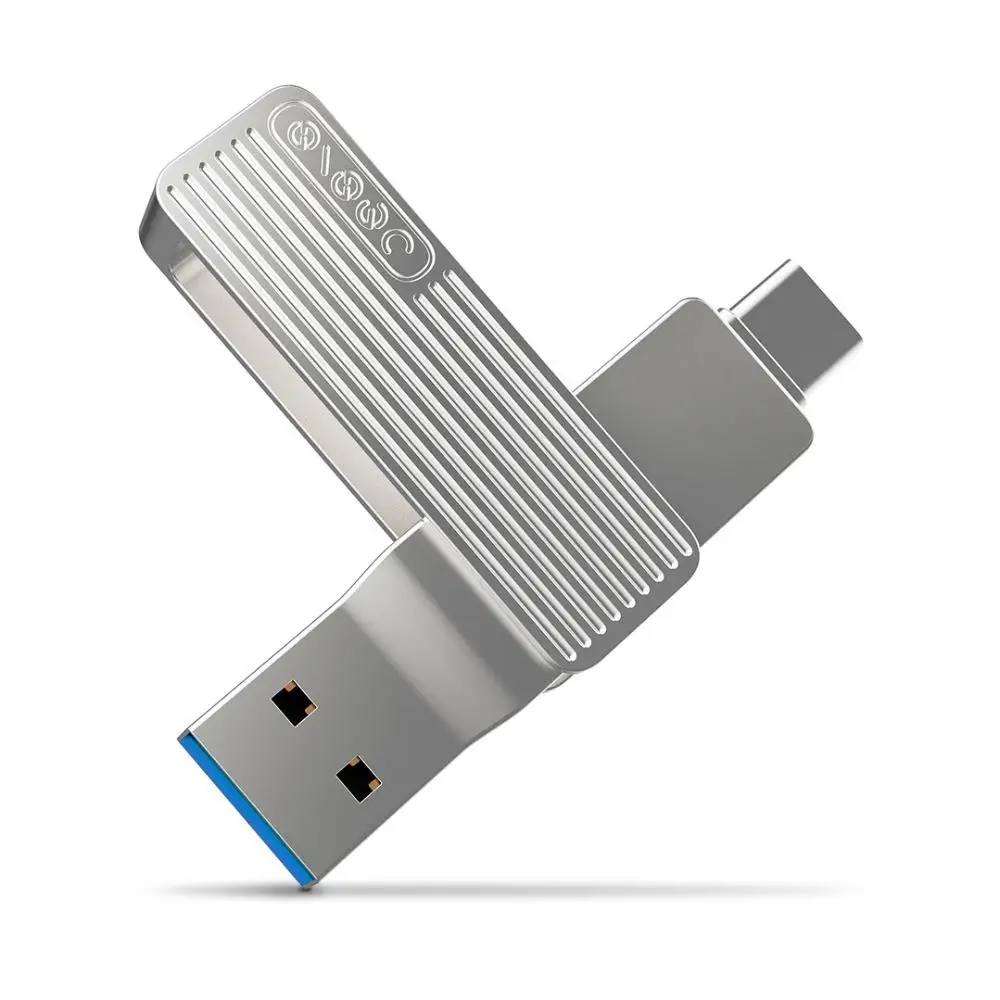 Xiaomi Jessis U диск 32 Гб 64 Гб 128 ГБ рекордер USB 3,0-type-C двойной интерфейс флэш-накопитель OTG диск памяти для телефона планшета ПК