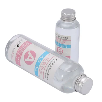 

1 Set AB Crystal Resin Glue Clear Epoxy Resin High Adhesive 3:1 For Resin Molds DIY Jewelry Making Tools Accessories