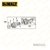 PORTE-OUTIL POUR DEWALT D25124K D25134 D25144 N403111 ► Photo 1/3