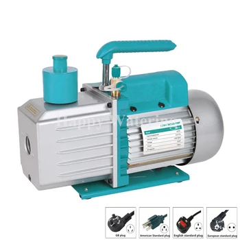 

2 Stage 3.5CFM Vacuum Pump 220V/110V 0.3pa HVAC AC Air tool Refrigeration Rotary Vane Pump R410a R134a R407C R22