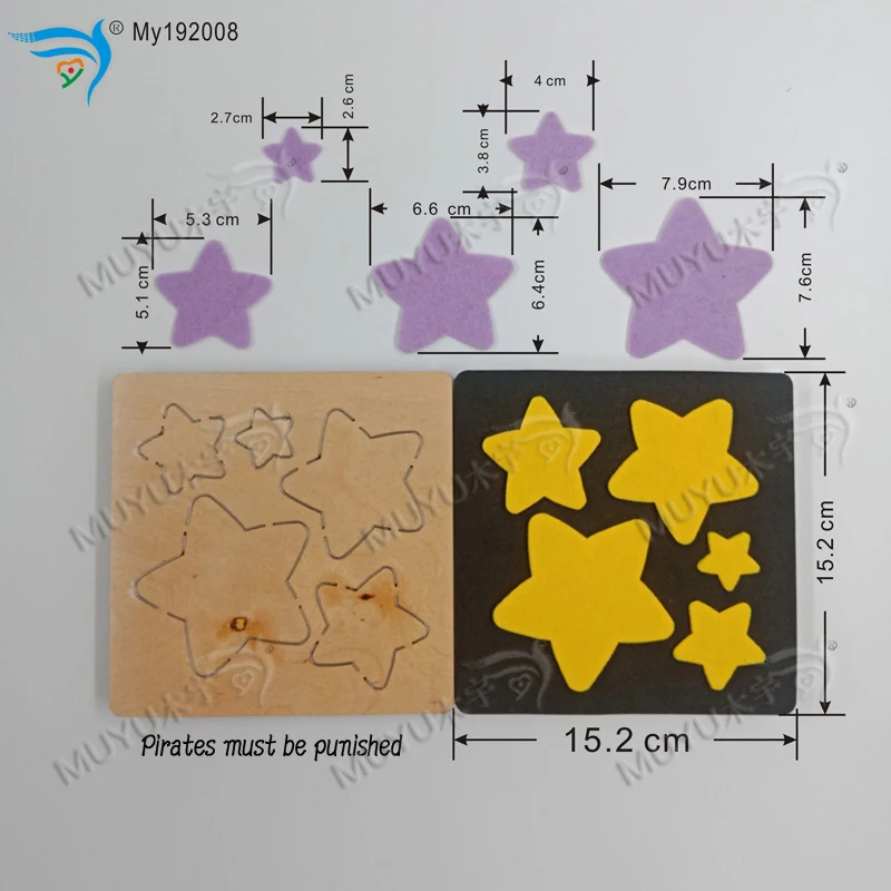 

Stars-S110 DIY new wooden mould cutting dies for scrapbooking Thickness/15.8mm/