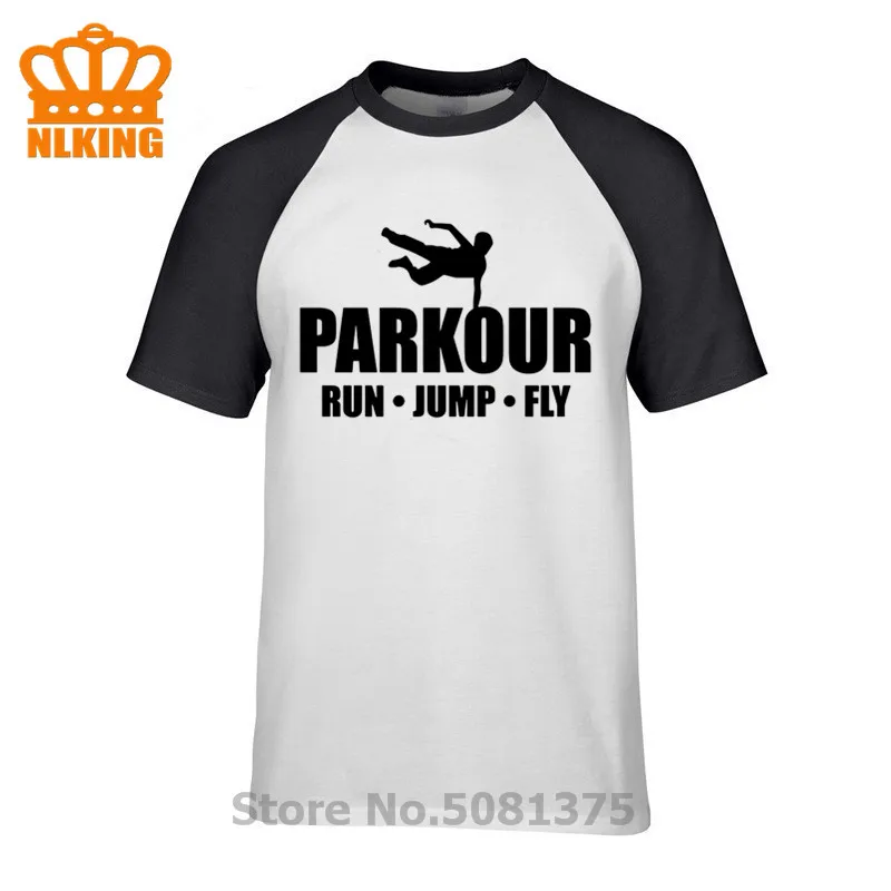 

Freerunning Obstacle Course Balance Climbing Parkour Run Jump green T-Shirt Birthday Present For Parkour Runner Cotton T Shirts