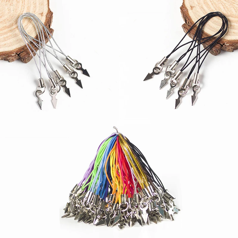 

20 шт./лот резьбовой шнур для ключей, игрушек, треугольные зажимы, кольца, веревочные зажимы, соединитель, брелок, игрушки «сделай сам», аксессуары для телефона на шнурке