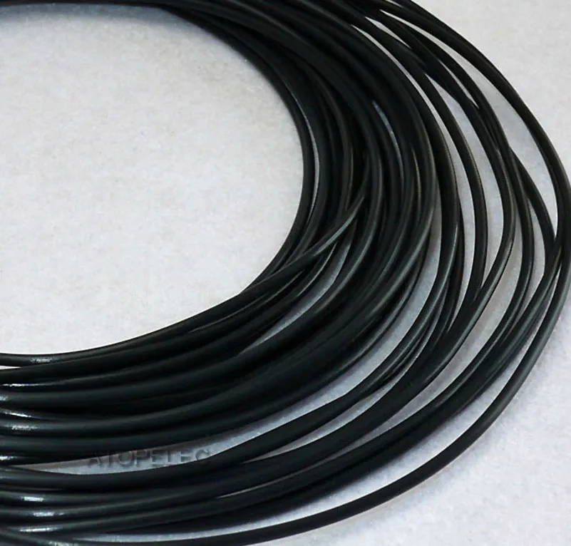 2 м id_2 мм od_3 мм PTFE трубки F4 трубы для 3d принтера 1,75 мм нити RepRap Росток - Цвет: Черный