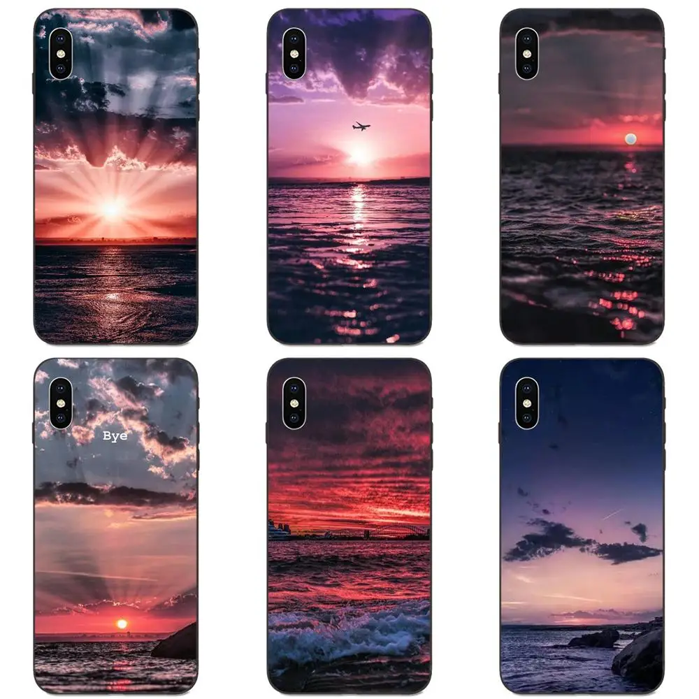 Sunrise Sunset Airplane The Sea Lovely для Huawei nova 2 2S 3i 4 4e 5i Y3 Y5 II Y6 Y7 Y9 Lite Plus Prime Pro 2017 2018 2019 | Мобильные