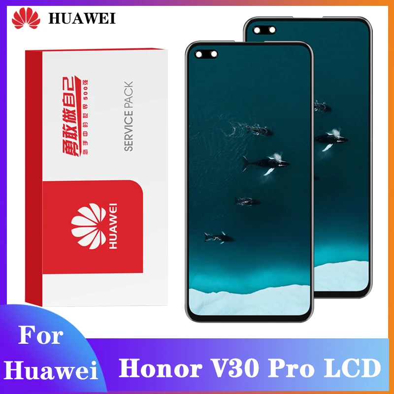 Оригинальный экран для Huawei Honor View 30 Pro ЖК дисплей с дигитайзером в сборе сенсорный